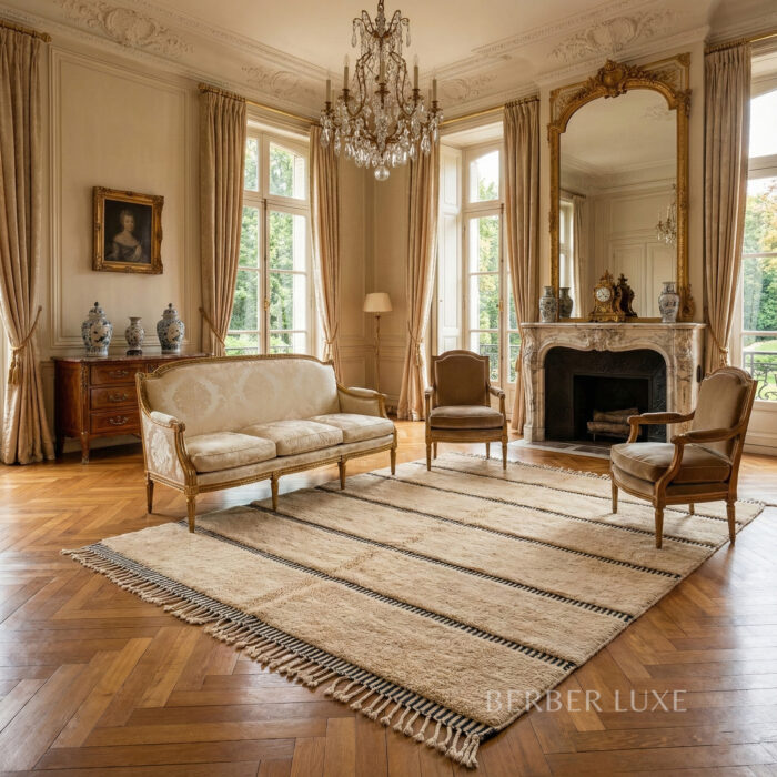Beni Mrirt Rug – Handmade Moroccan Wool Berber Carpet - Image 7