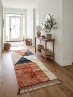 Handmade Moroccan Beni Mrirt Wool Rug - Authentic Berber Carpet - Image 5