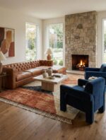Handmade Moroccan Beni Mrirt Wool Rug - Authentic Berber Carpet - Image 6