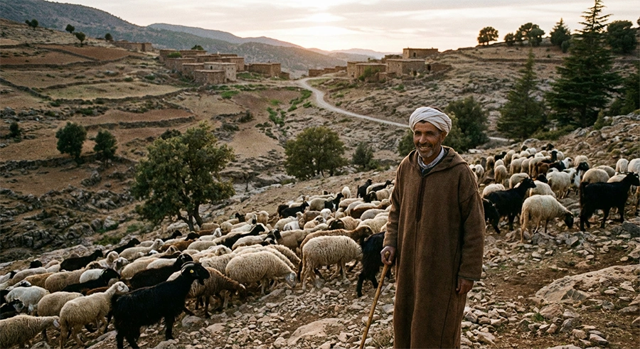 Atlas Mountains wool source