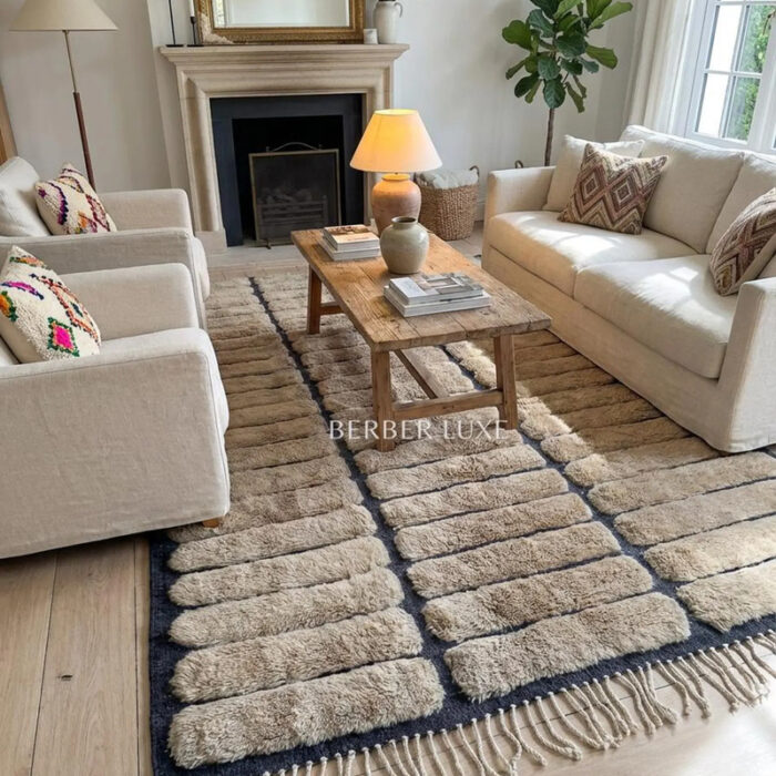 Bohemian Area Rug – Large Boho Living Room - Image 6