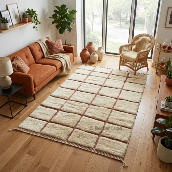 Moroccan Beni Ourain Rug