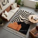 Handmade Shag Moroccan Rug,