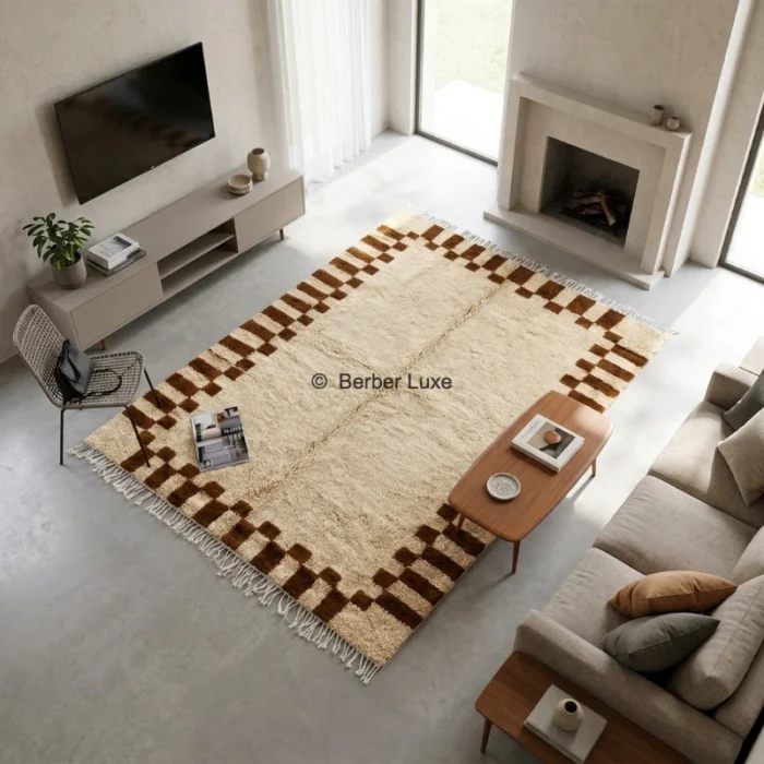 Custom rug | Moroccan Handmade Wool Rugs