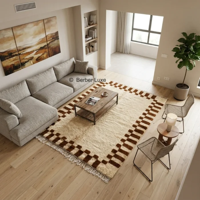 Custom rug | Moroccan Handmade Wool Rugs