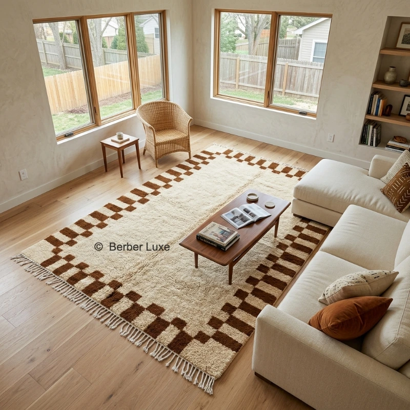 Custom rug | Moroccan Handmade Wool Rugs